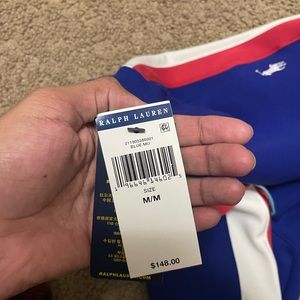 Polo Ralph Lauren Joggers Double Knit Tech Mens Medium Sweatpants New